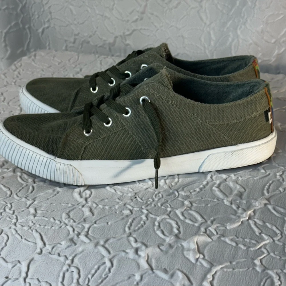 TOMMY BAHAMA - Women’s Green Canvas Shoes Size 9.5 - Picture 6 of 11